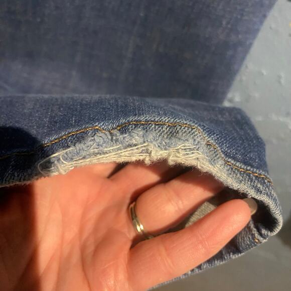 Levi’s 505 Straight Leg size 10 Ladies Red Tab Button Pockets Everyday Timeless - Picture 7 of 8